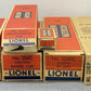Lionel 1563W Vintage O Wabash 2240P/C AB Freight Set w/6467,3620,6414,6357 LN/Box