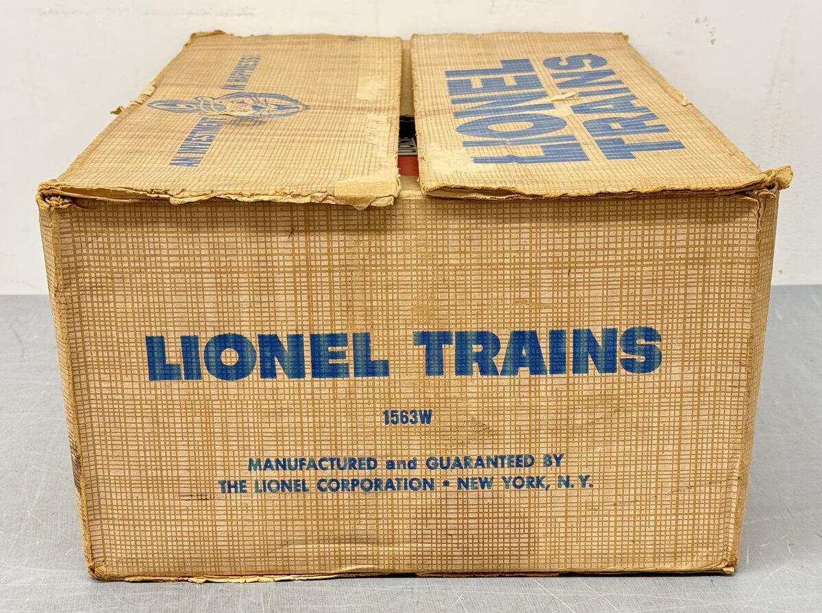 Lionel 1563W Vintage O Wabash 2240P/C AB Freight Set w/6467,3620,6414,6357 LN/Box