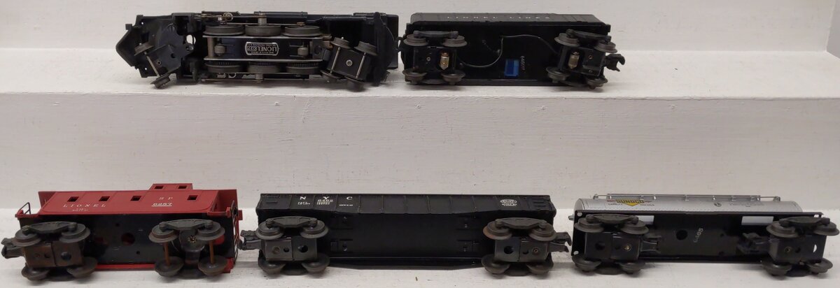 Lionel 1463W Vintage O 2036 Freight Set w/6466W, 6462, 6465, 6257 VG/Box