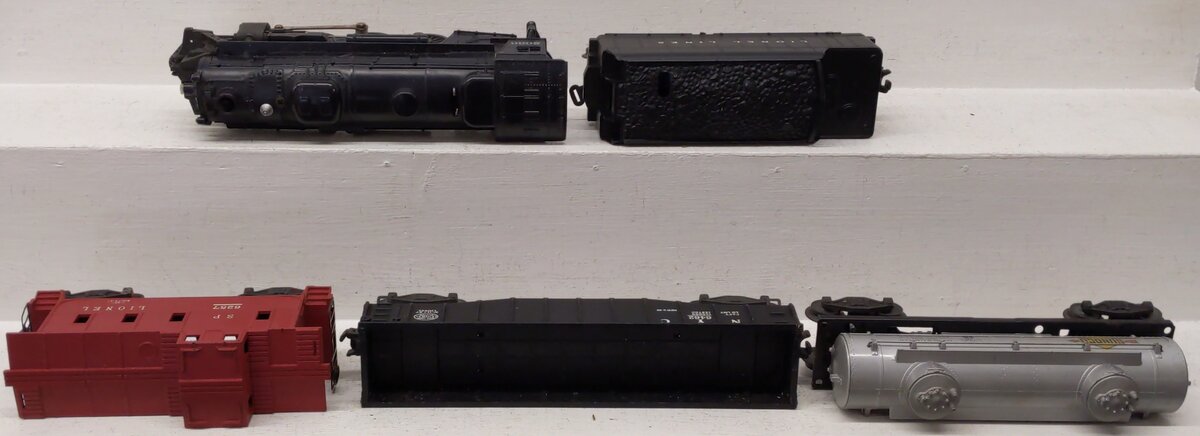 Lionel 1463W Vintage O 2036 Freight Set w/6466W, 6462, 6465, 6257 VG/Box