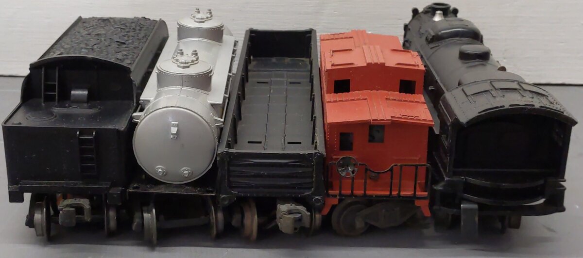 Lionel 1463W Vintage O 2036 Freight Set w/6466W, 6462, 6465, 6257 VG/Box