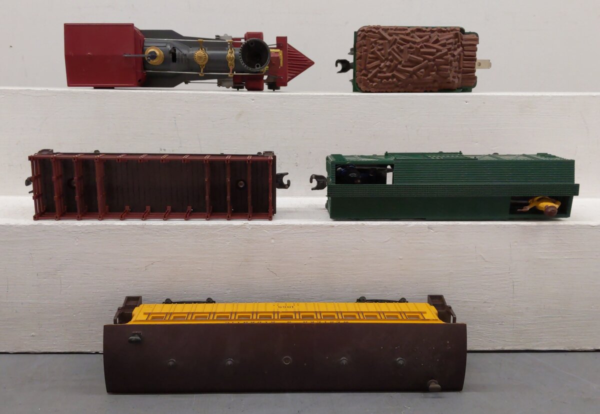 Lionel Vintage O General Steam Loco & Tender Set #1865, 1862, 1877, 3370 VG