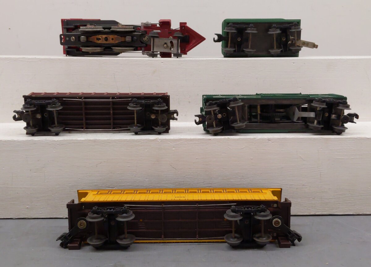 Lionel Vintage O General Steam Loco & Tender Set #1865, 1862, 1877, 3370 VG