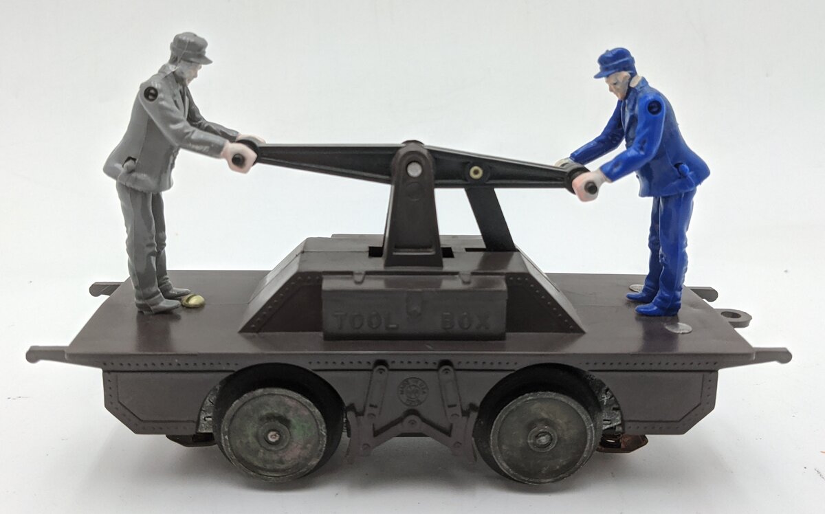 Marx 2002 Vintage O Operating Hand Car VG