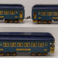 Lionel 256 O Gauge Vintage Passenger Car Set (No Engine): 710, 710 & 712 VG