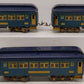 Lionel 256 O Gauge Vintage Passenger Car Set (No Engine): 710, 710 & 712 VG