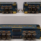 Lionel 256 O Gauge Vintage Passenger Car Set (No Engine): 710, 710 & 712 VG