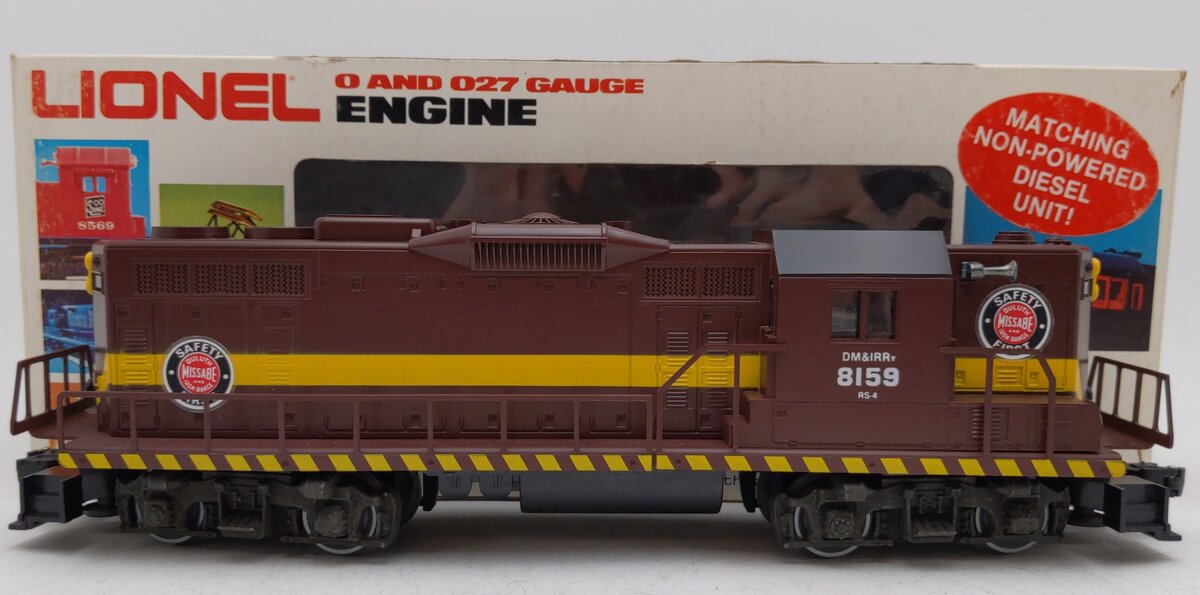 Lionel 6-8159 Duluth Missabe GP-35 Non-Pwd. Diesel Locomotive EX/Box