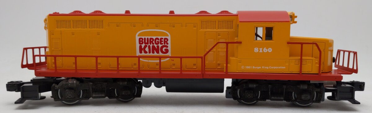 Lionel 6-8160 O Gauge Burger King GP-20 Diesel Locomotive EX/Box