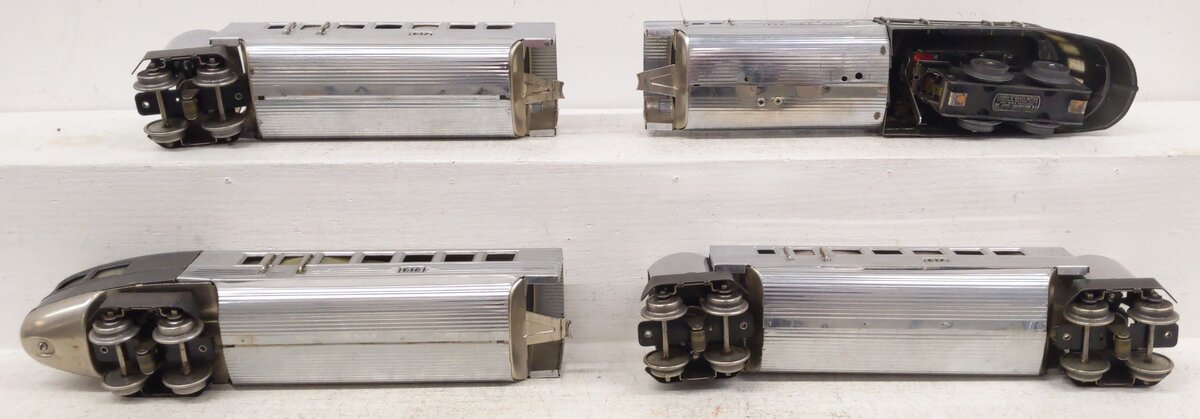 Lionel 616 Vintage O Gauge Flying Yankee Passenger Set: 616, (2) 617, & 618 VG/Box