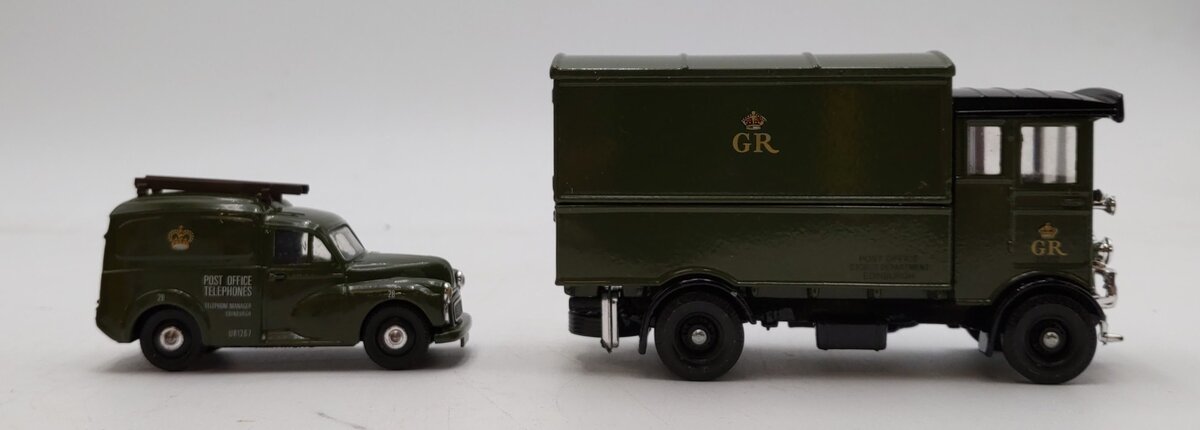 Corgi D15/1 1:50 Scale GPO Telephones Limited Ed Morris Minor & AEC Cabover Vans NIB