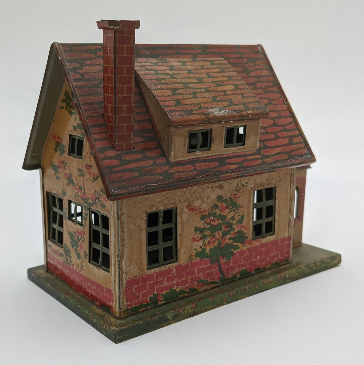 Lionel 184 Vintage O Prewar Illuminated Tinplate Bungalow VG