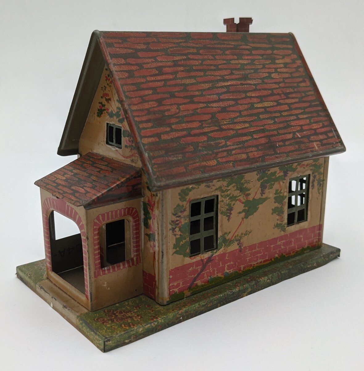 Lionel 184 Vintage O Prewar Illuminated Tinplate Bungalow VG
