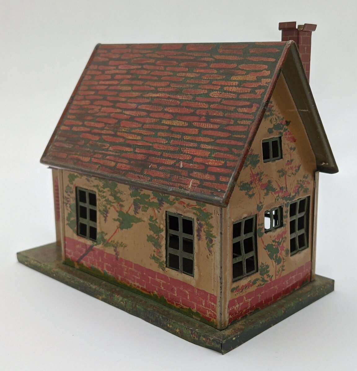 Lionel 184 Vintage O Prewar Illuminated Tinplate Bungalow VG