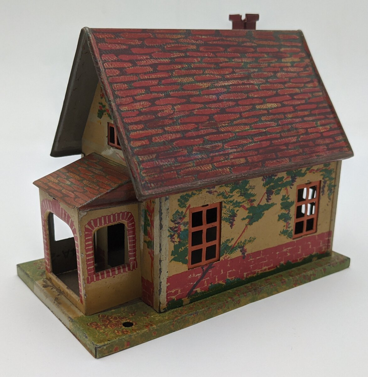 Lionel 184 Vintage O Prewar Illuminated Tinplate Bungalow VG