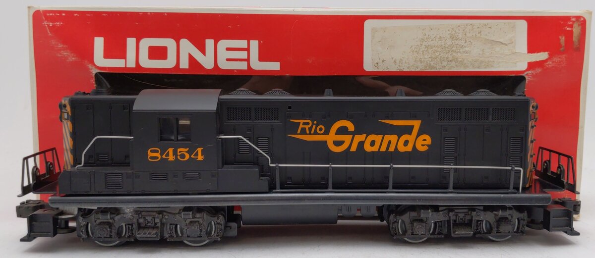 Lionel 6-8454 O Gauge Rio Grande GP-7 Diesel Locomotive #8454 VG/Box