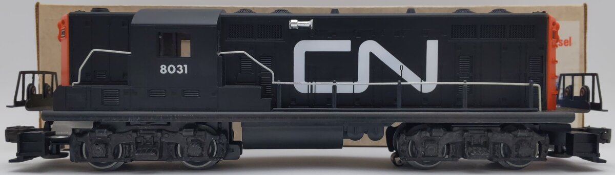 Lionel 6-8031 O Gauge Canadian National GP7 Diesel Locomotive EX/Box