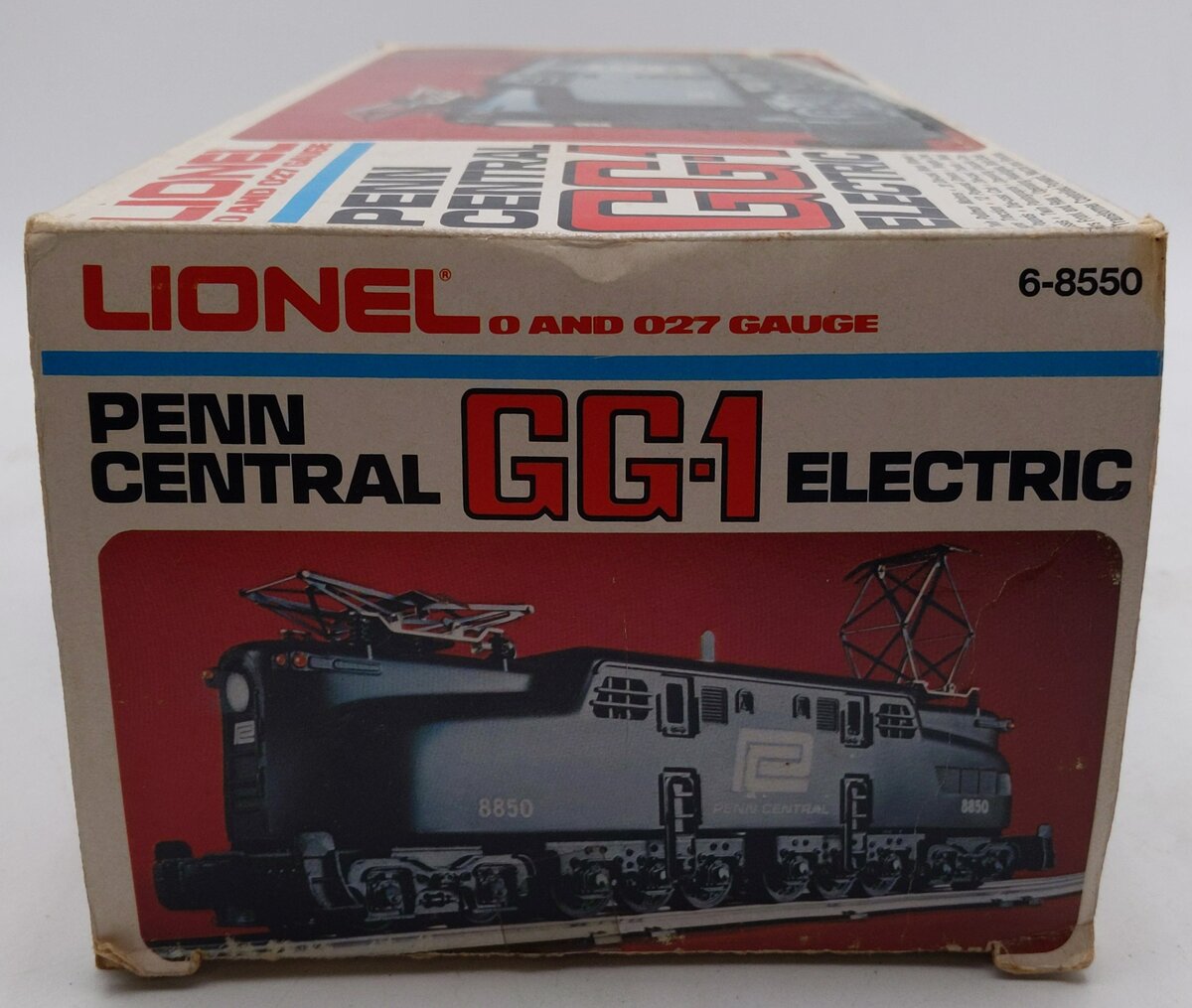 Lionel 6-8550 O Gauge Penn Central GG-1 Electric Locomotive #8850 VG/Box