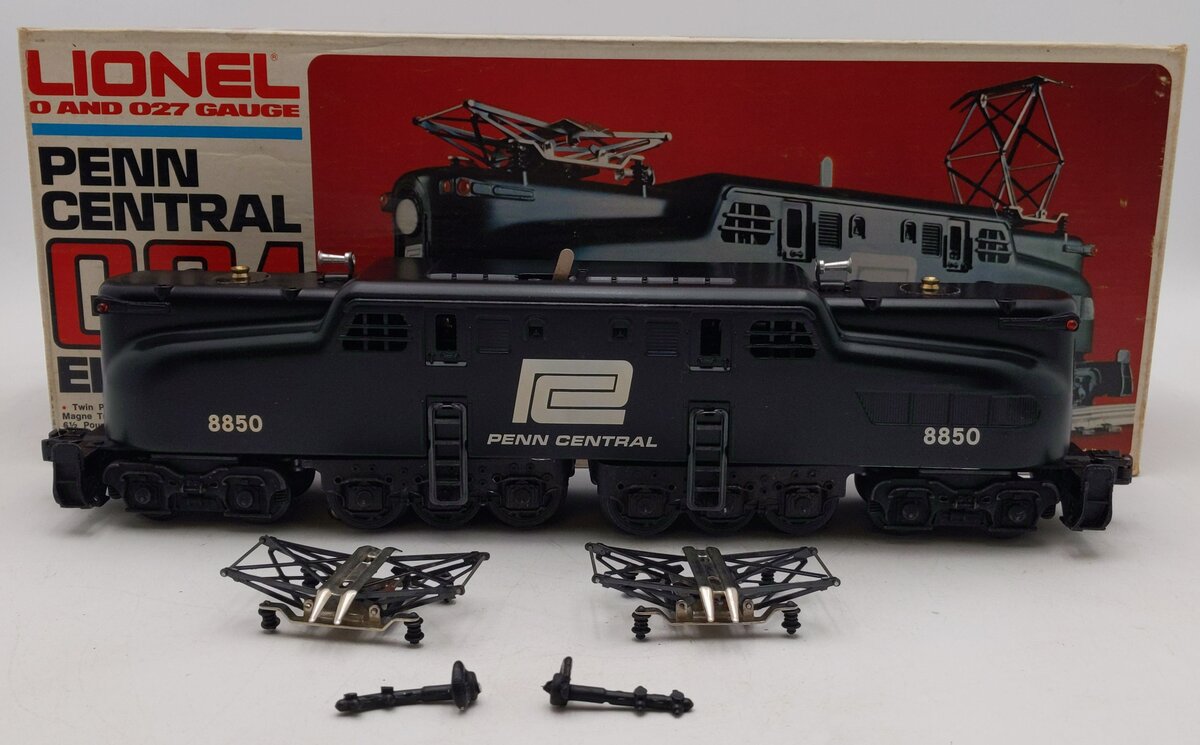 Lionel 6-8550 O Gauge Penn Central GG-1 Electric Locomotive #8850 VG/Box