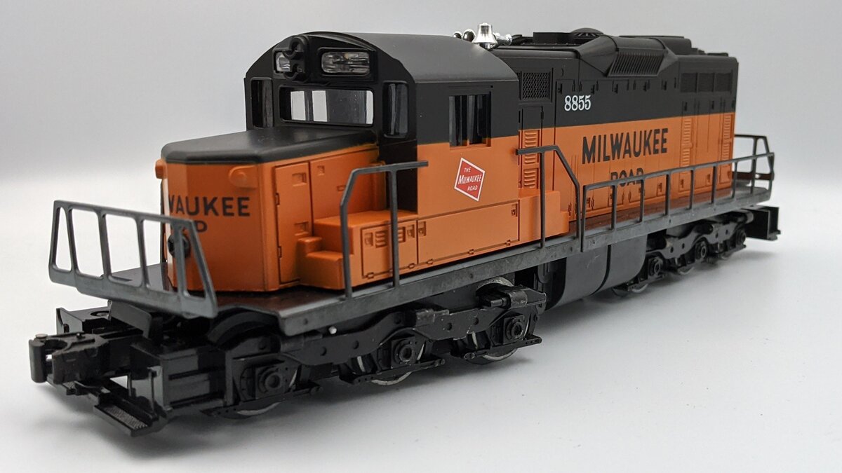 Lionel 6-8855 O Gauge Milwaukee Road SD-18 Powered Diesel Locomotive EX/Box