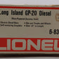 Lionel 6-8367 O Gauge Long Island GP20 Non-Powered Diesel Locomotive VG/Box