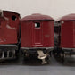 Lionel 150 Vintage O NYC 0-4-0 Electric Loco & #600 Passenger Cars [3] VG
