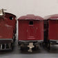 Lionel 150 Vintage O NYC 0-4-0 Electric Loco & #600 Passenger Cars [3] VG