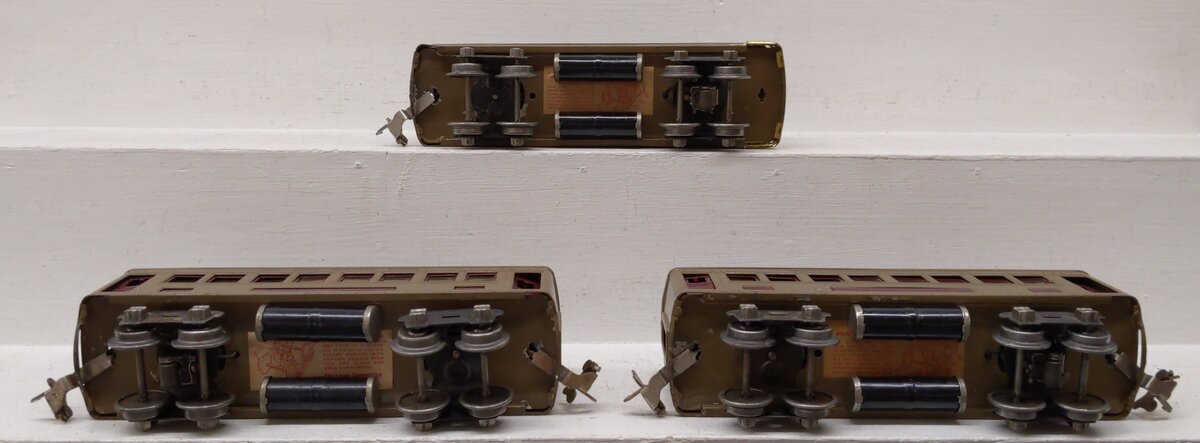 Lionel 253 Vintage O Prewar Electric Loco w/ 610, 610, 612 VG