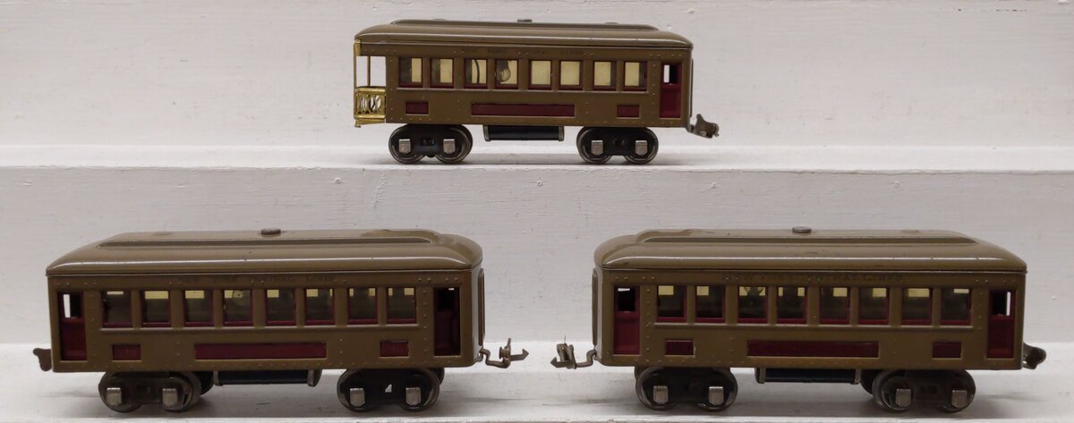 Lionel 253 Vintage O Prewar Electric Loco w/ 610, 610, 612 VG