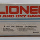 Lionel 6-8662 O Baltimore & Ohio GP-7 Powered Diesel Locomotive #8662 EX/Box