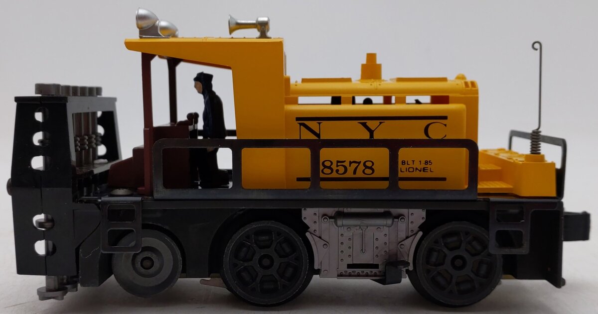Lionel 6-8578 O Gauge New York Central Motorized Ballast Tamper Car EX/Box