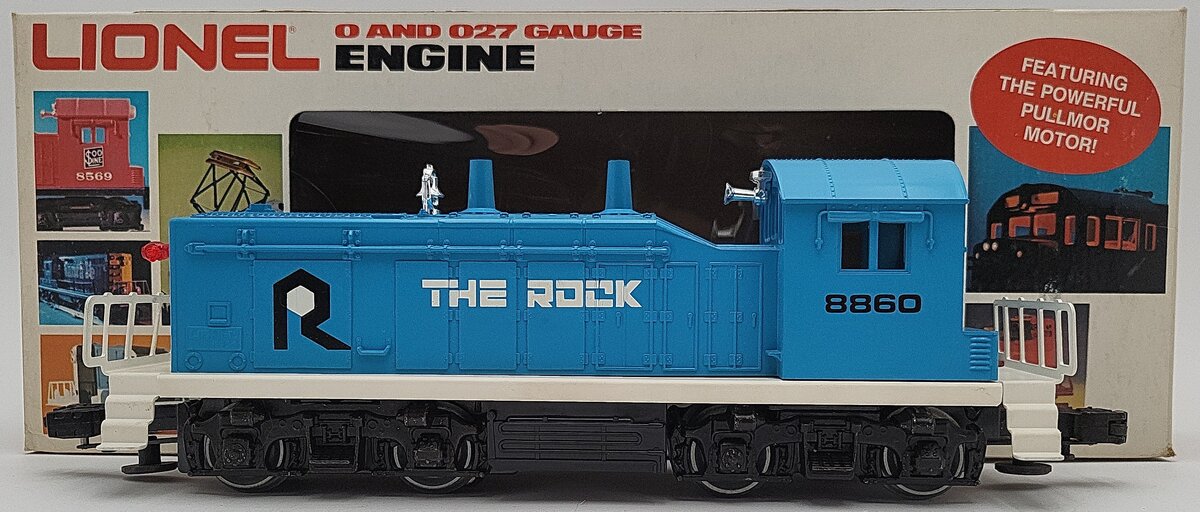 Lionel 6-8860 O Gauge Rock Island NW2 Diesel Switcher EX/Box