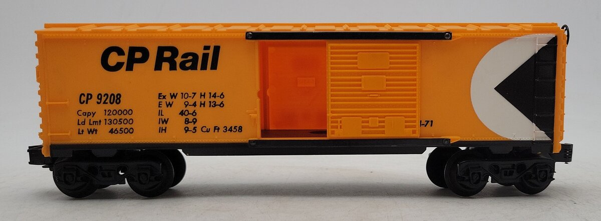 Lionel 6-9208 O Gauge Canadian Pacific Rail Boxcar EX/Box