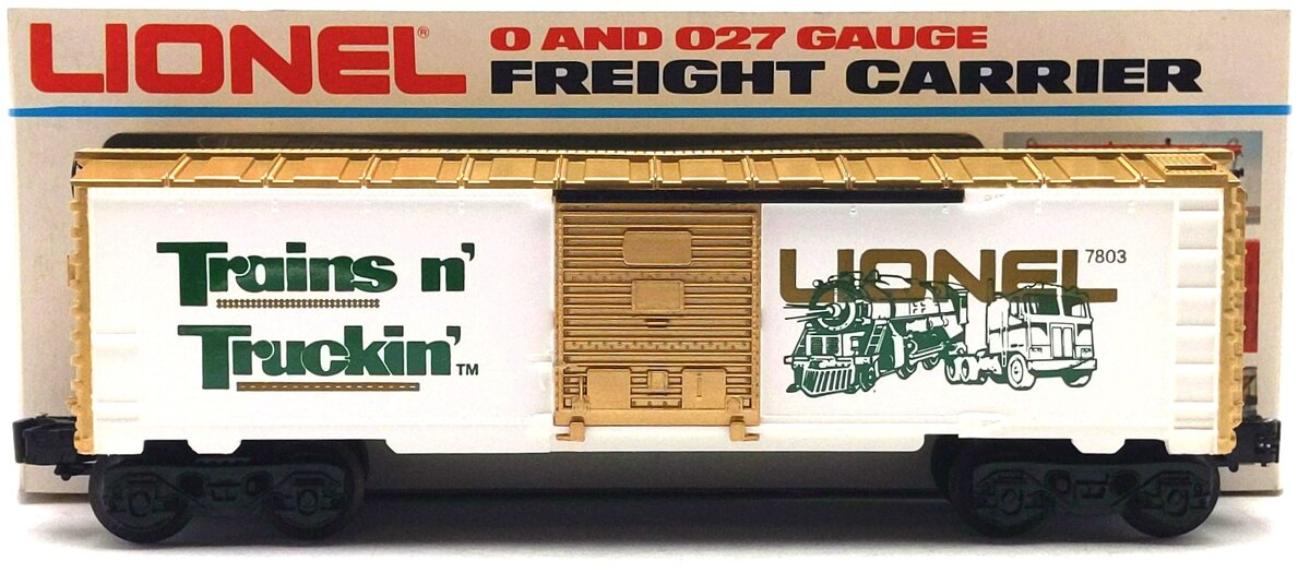 Lionel 6-7803 O Gauge Trains 'n Truckin' Boxcar VG/Box
