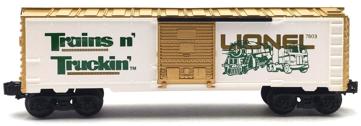 Lionel 6-7803 O Gauge Trains 'n Truckin' Boxcar VG/Box