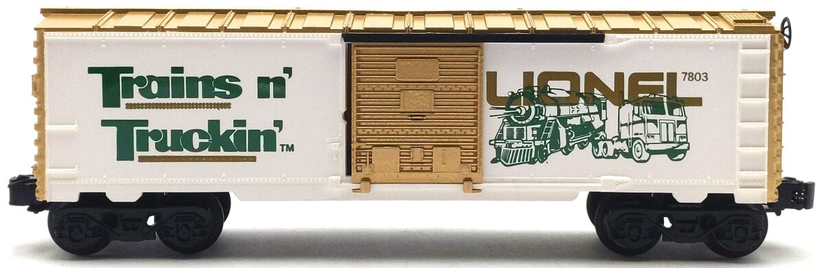 Lionel 6-7803 O Gauge Trains 'n Truckin' Boxcar VG/Box