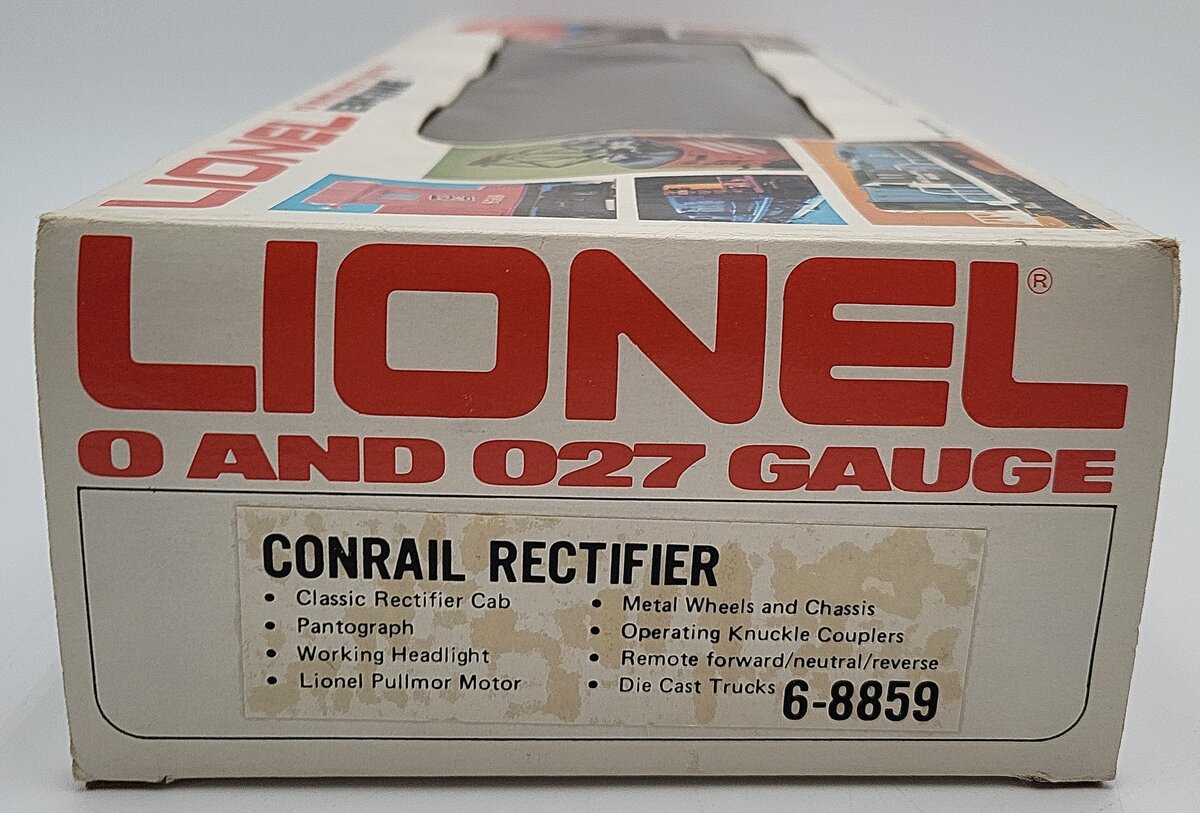 Lionel 6-8859 O Conrail Rectifier Electric Locomotive EX/Box