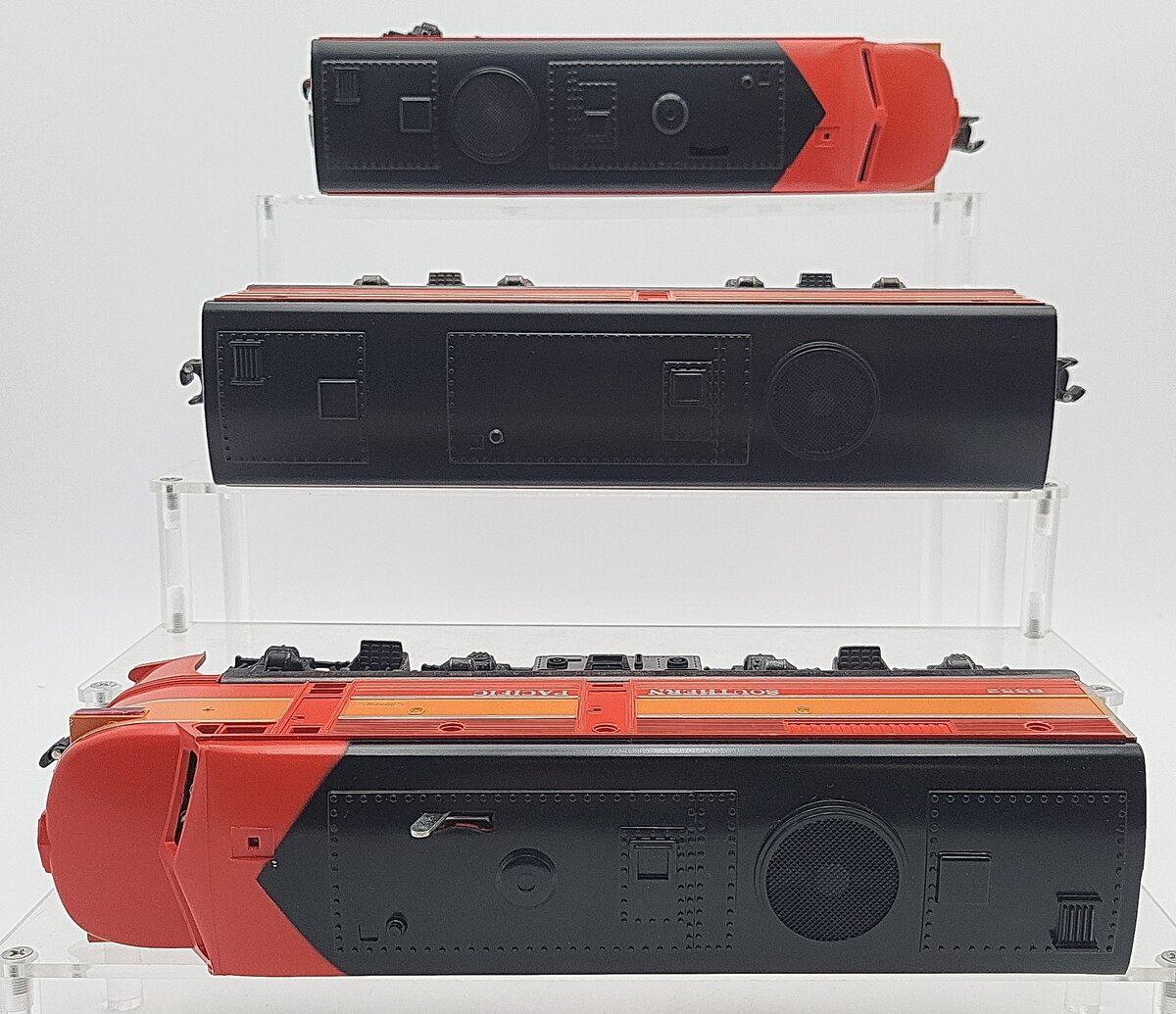 Lionel 6-8552 O Gauge Southern Pacific Alco A-B-A 3-Unit Diesel Locomotive Set EX/Box