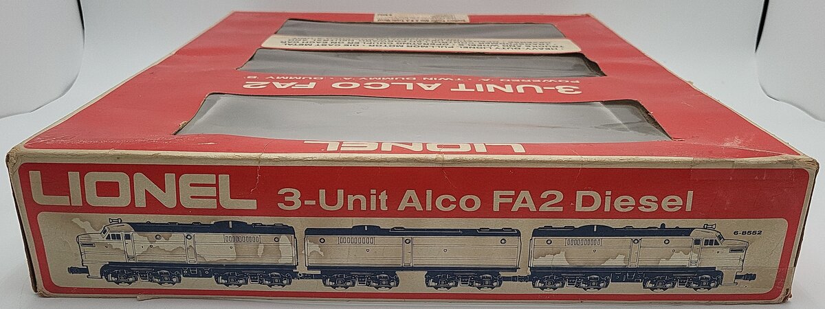 Lionel 6-8552 O Gauge Southern Pacific Alco A-B-A 3-Unit Diesel Locomotive Set EX/Box
