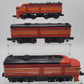 Lionel 6-8552 O Gauge Southern Pacific Alco A-B-A 3-Unit Diesel Locomotive Set EX/Box