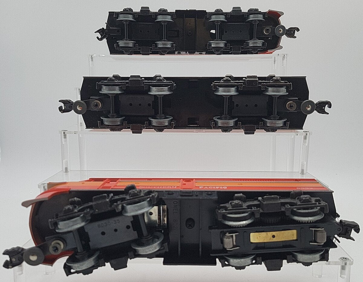 Lionel 6-8552 O Gauge Southern Pacific Alco A-B-A 3-Unit Diesel Locomotive Set EX/Box