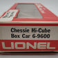 Lionel 6-9600 O Gauge Chessie Hi Cube Boxcar #9600 VG/Box