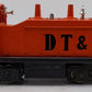 Lionel 6-8111 O Gauge DT&I NW-2 Switcher Diesel Locomotive EX