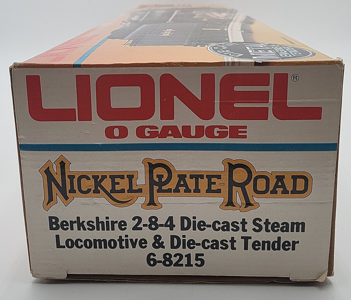 Lionel 6-8215 O Gauge Nickel Plate Road Berkshire 2-8-4 Steam Engine & Tender EX/Box