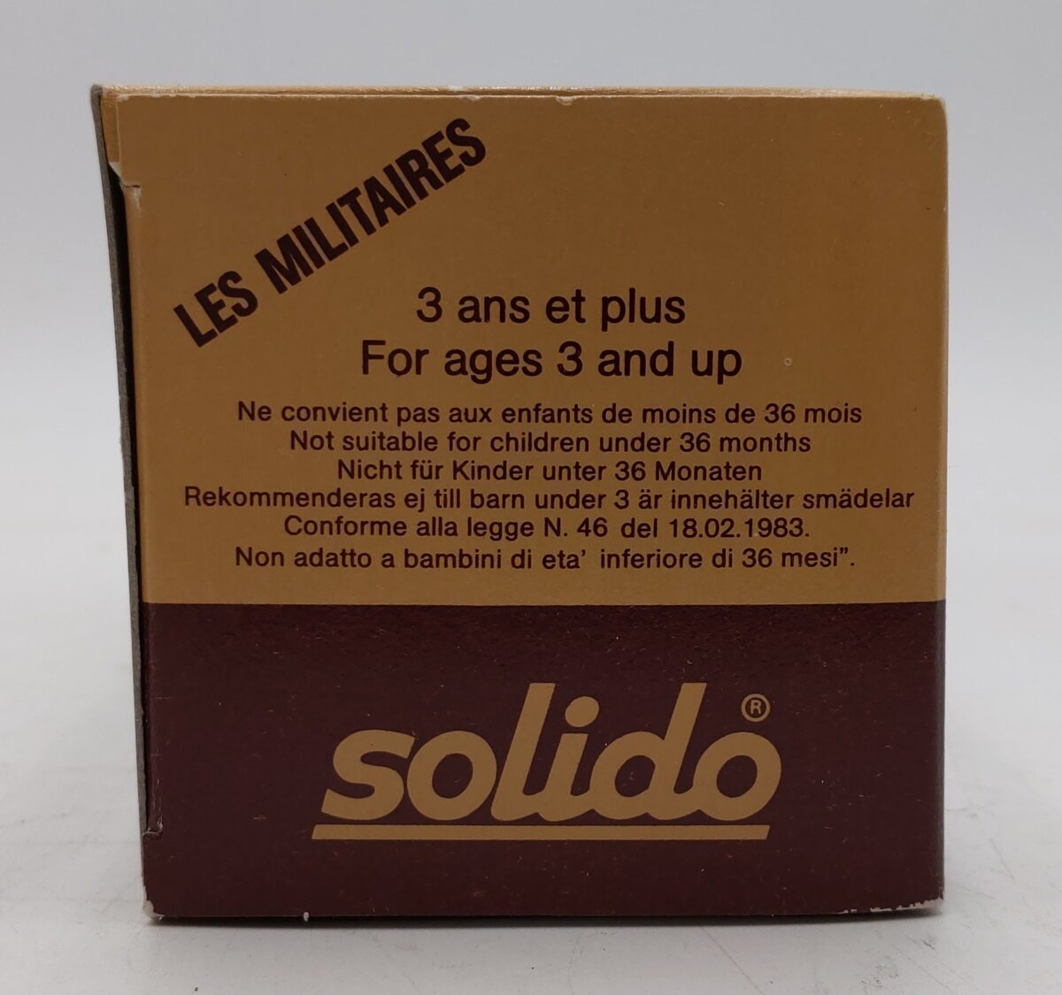 Solido 6037 1:43 Scale Military Jeep Auto-Union NIB