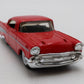 Ertl 2540 1:43 Scale Red Die Cast 1957 Chevrolet Bel Air Sport Coupe EX/Box