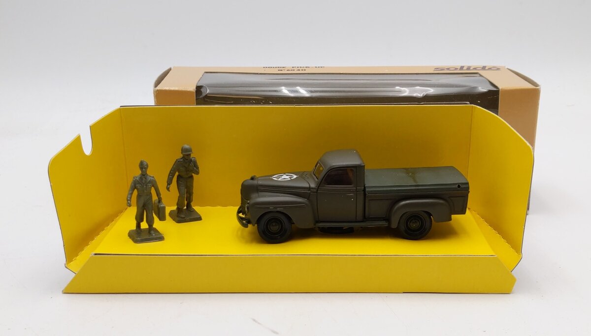Solido Collection Militaire I 1:50 Scale Dodge Pick-Up #6040 LN/Box