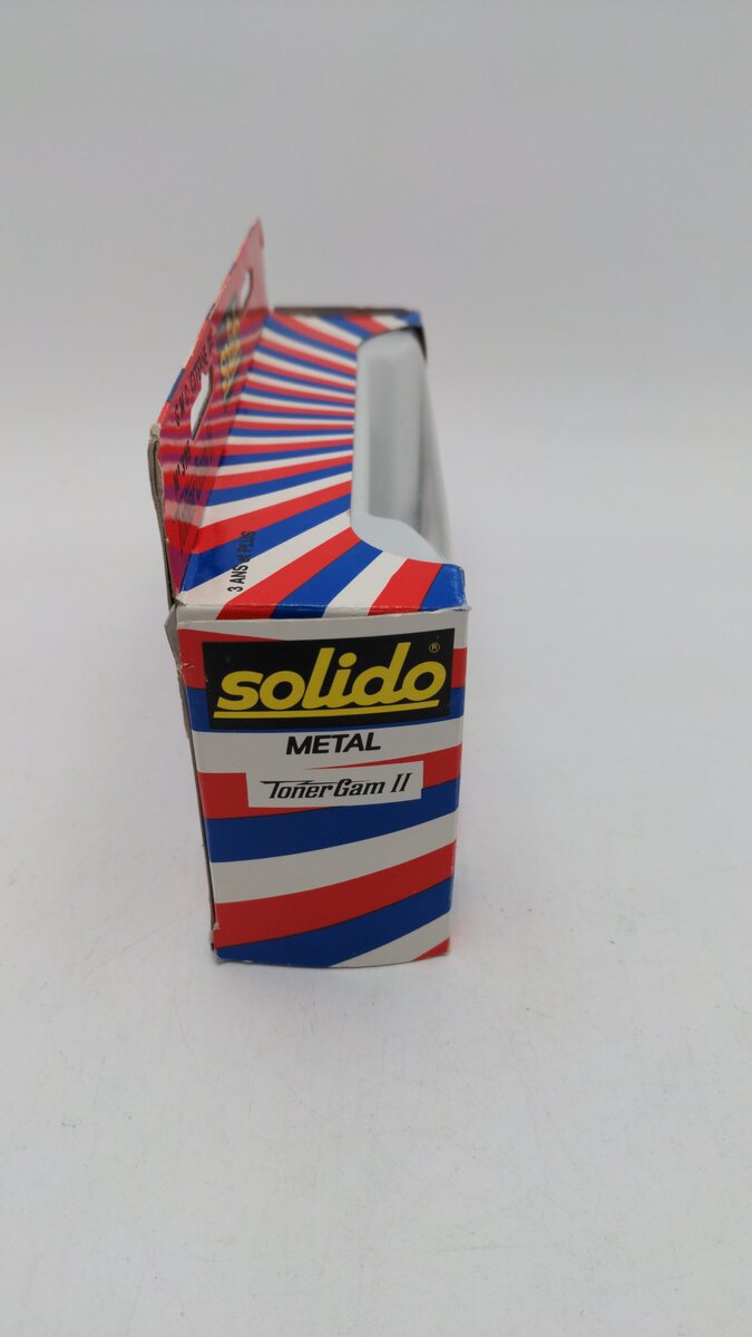 Solido 3115 1:50 Scale Red Toner Gam II GMC Citerne Tole Metal Diecast EX/Box