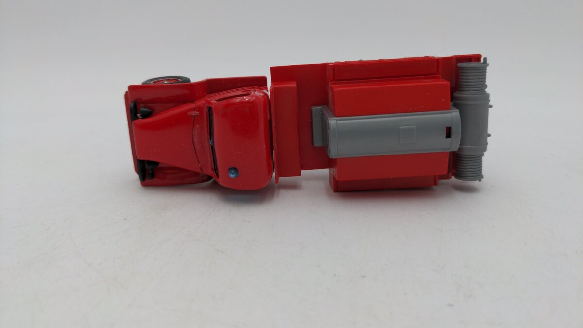 Solido 3115 1:50 Scale Red Toner Gam II GMC Citerne Tole Metal Diecast EX/Box