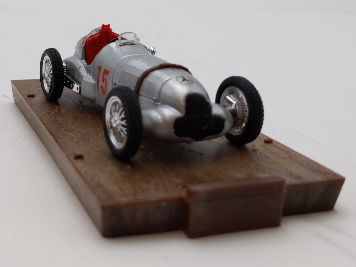 Brumm R71 1:43 Scale Mercedes W125 Coppa Wanderbilt 1938 Series Oro Diecast Car LN/Box